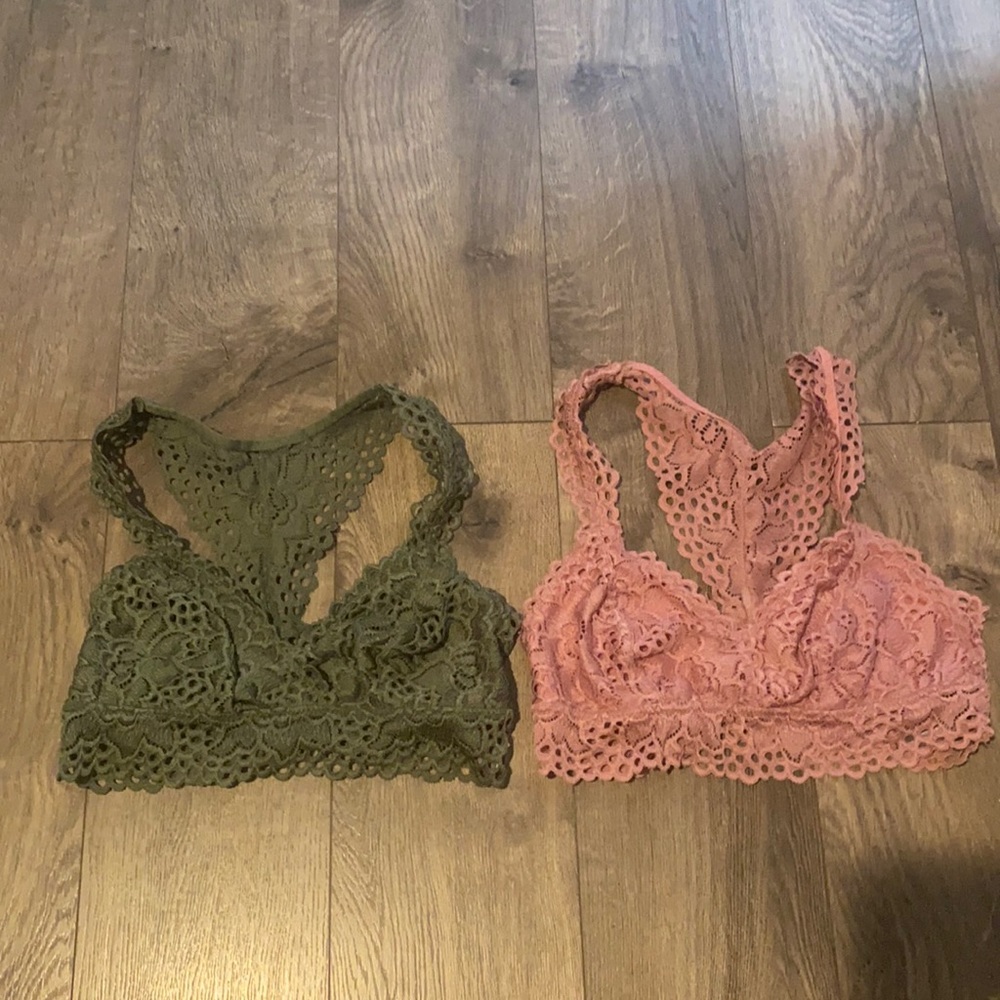 Like new aerie bralete bundle